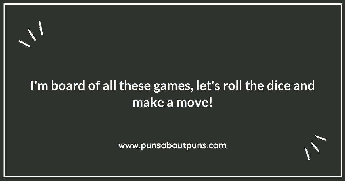 Checkmate Your Friends with These Board Games Puns