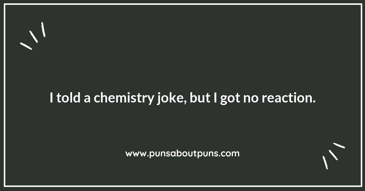 Chemistry Puns to Break the Ice in Class