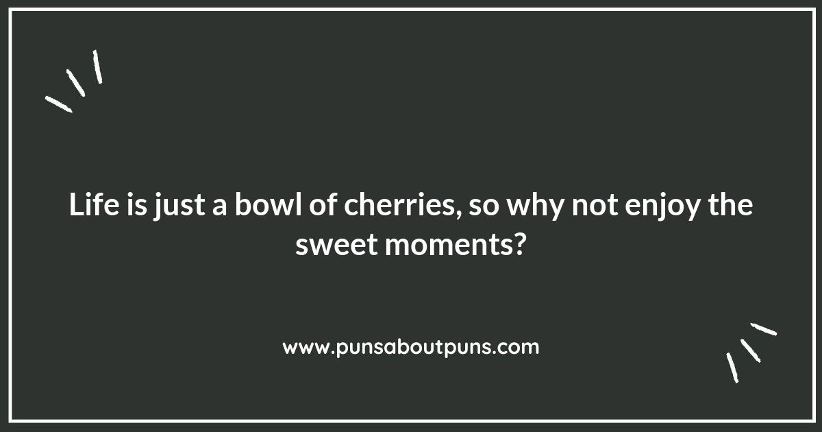 Cherry-licious Humor: Puns for Food Lovers