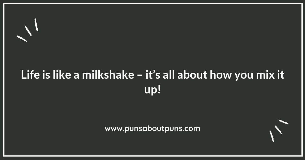 Chillin’ with Milkshake Puns: A Cool Collection