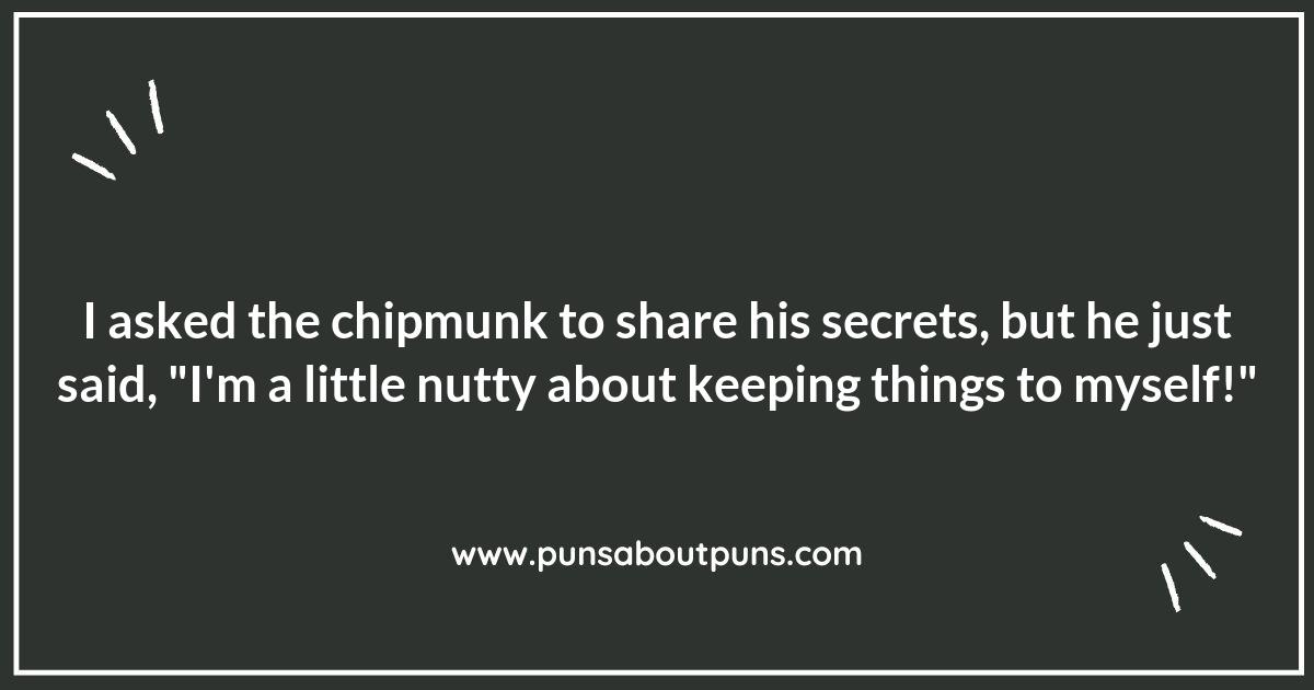 Chipmunk Puns: A Nutty Exploration of Humor