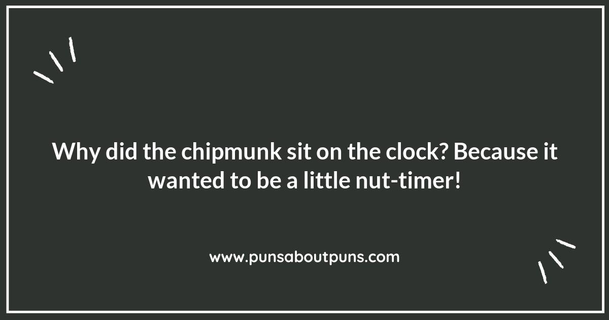 Chipmunk Puns: The Perfect Addition to Your Nature Walk