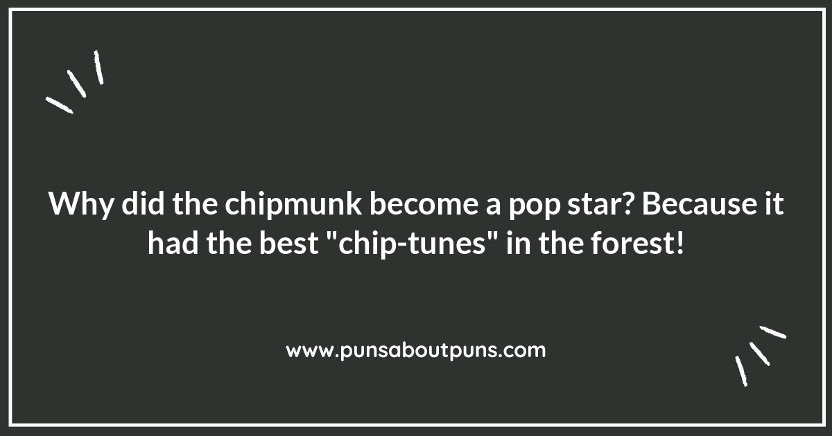 Chipmunk Puns in Pop Culture: A Look at Their Popularity