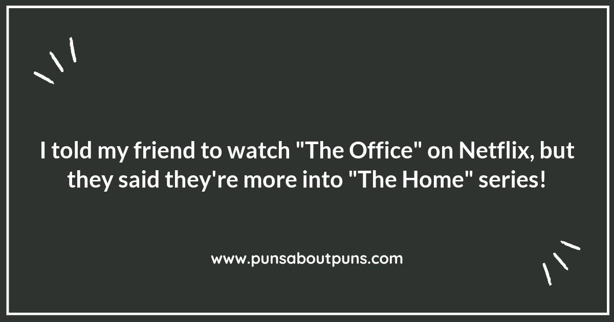 Cinematic Laughs: Netflix Puns to Light Up Your Screen