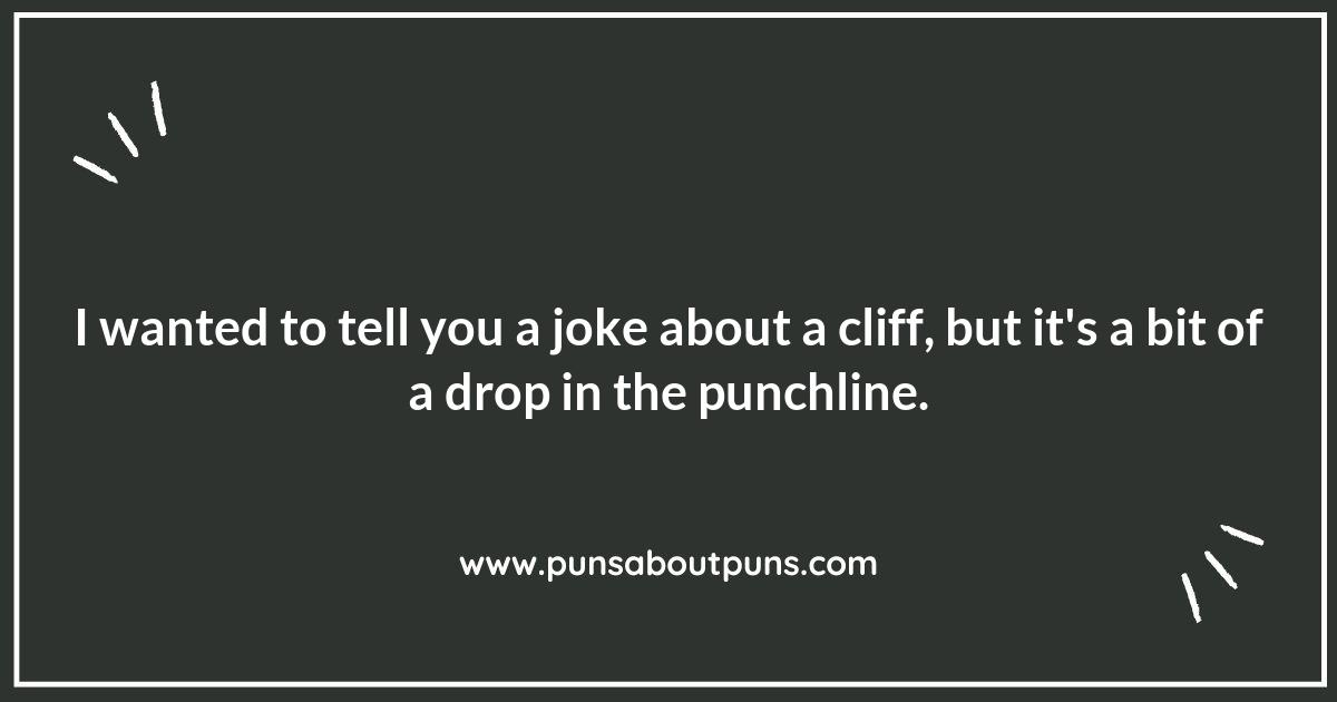 Cliff Puns That Are Sure to Elevate Your Mood