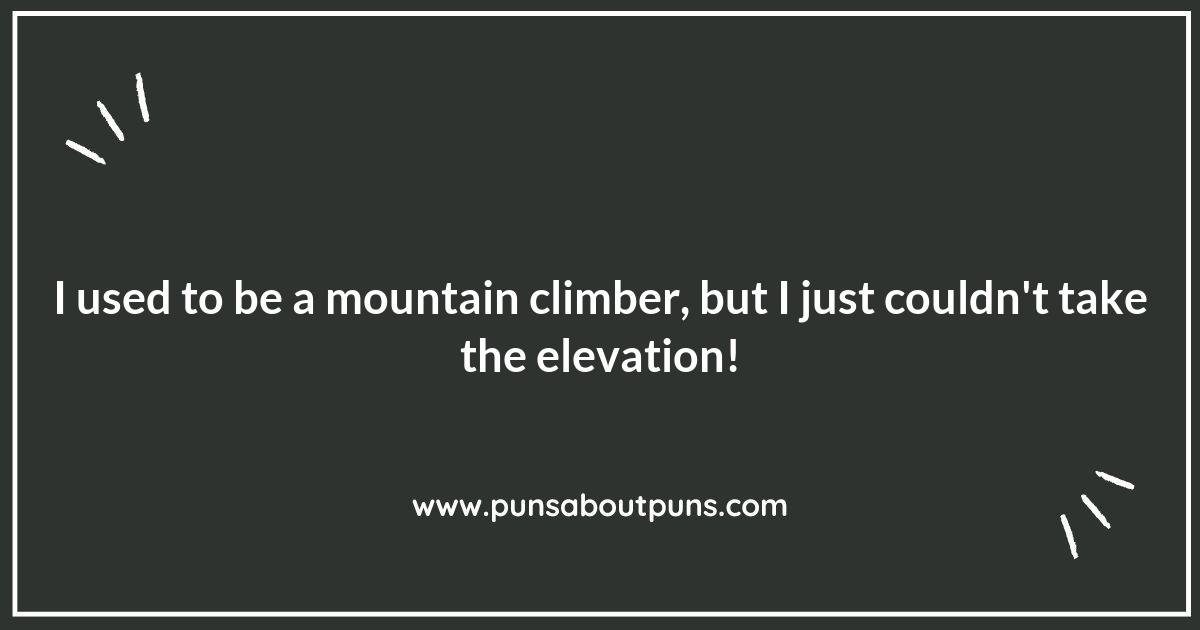 Climbing High: The Best Mountain Puns That Reach New Heights