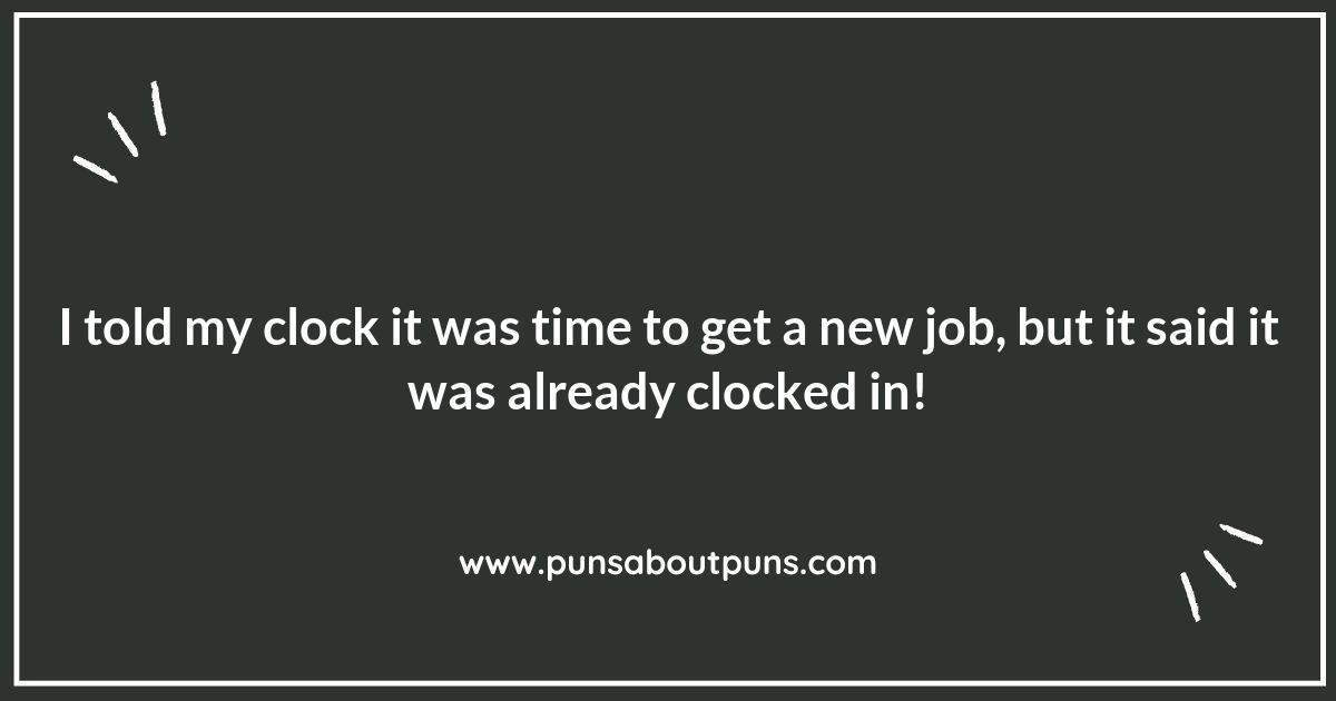 Clocking in Some Giggles: Puns That Make Time Fly