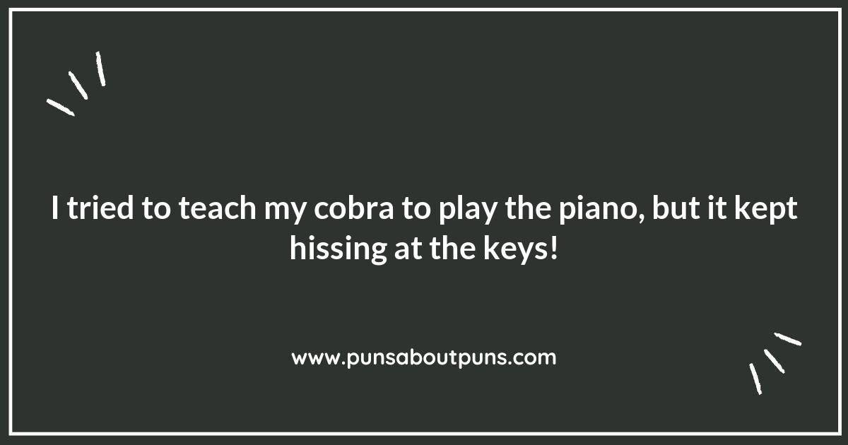 Cobra Puns: The Venom of Wordplay Cobra Puns: The Venom of Wordplay