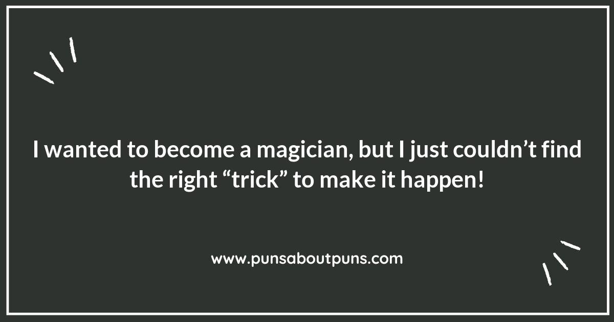 Conjuring Laughter: The Power of Magic Shows Puns