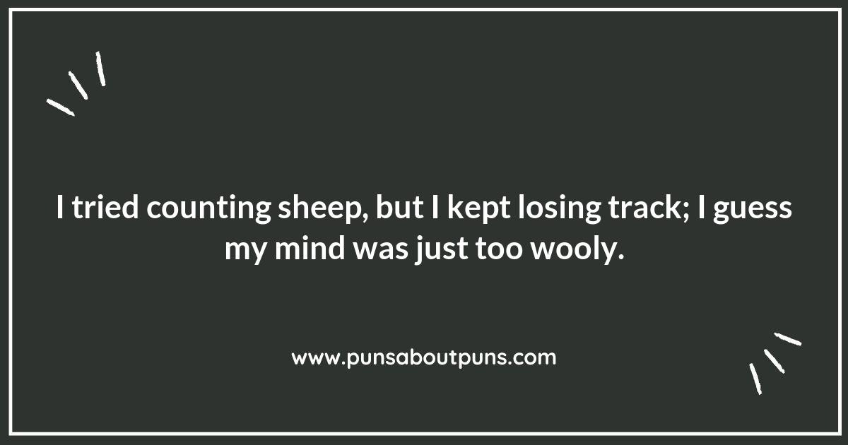 Counting Sheep: The Best Sleep Puns