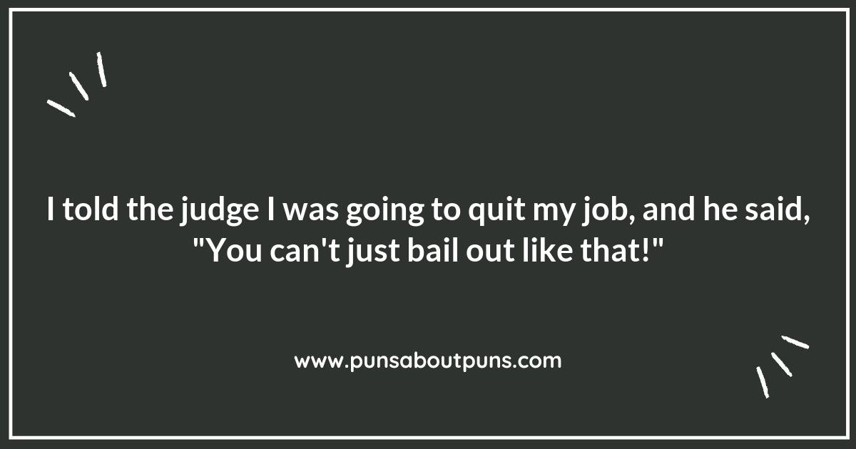 Courtroom Comedy: The Best Judge Puns