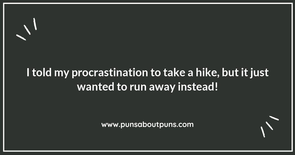 Crack Up and Get Moving with Motivation Puns