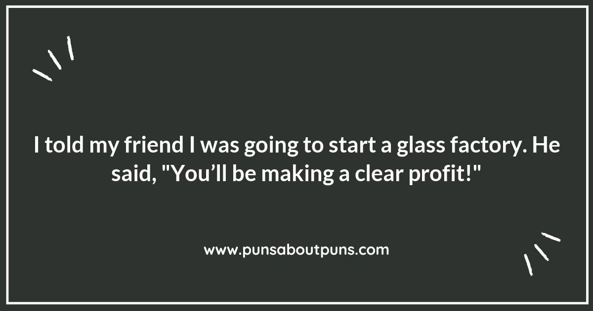 Cracking Up: Side-Splitting Glass Puns to Share