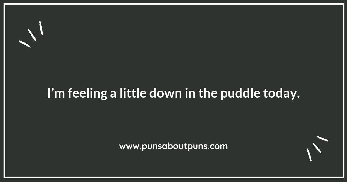 Crafting Clever Puddle Puns for Social Media