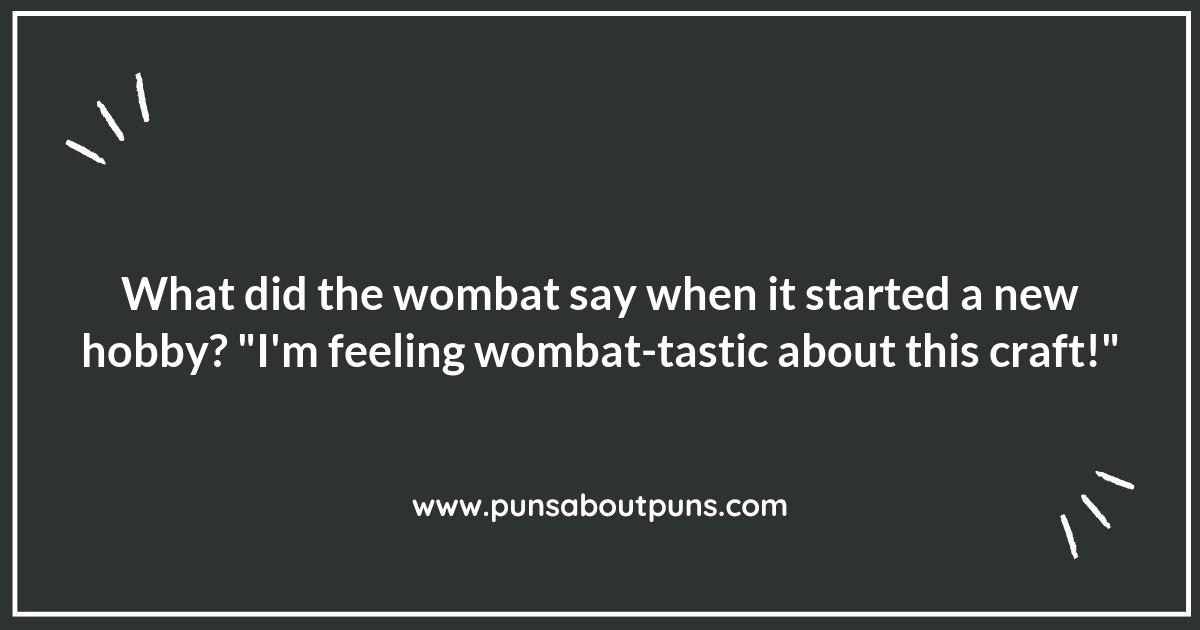 Crafting Wombat Puns: Tips for Aspiring Pun Masters