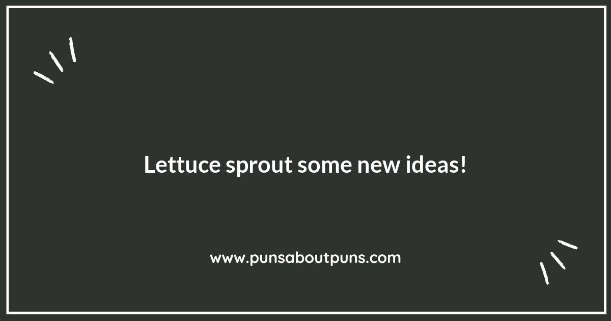 Creating Your Own Sprout Puns: Tips for Aspiring Comedians