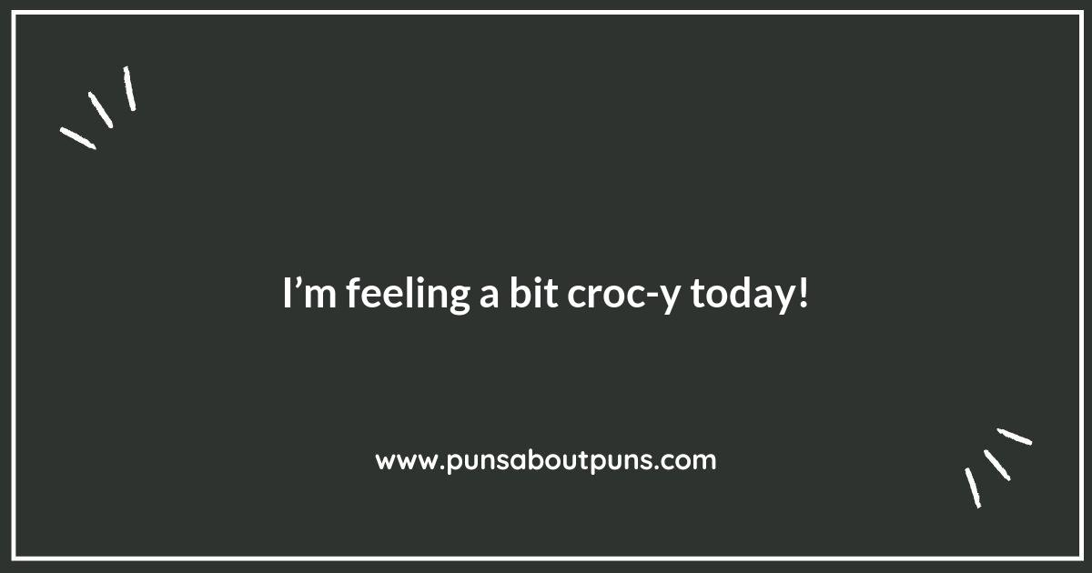 Crocodile Puns That Will Make You Smile