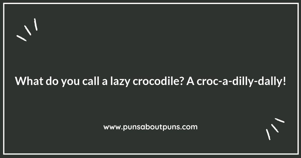 Crocodile Puns: A Bite of Humor