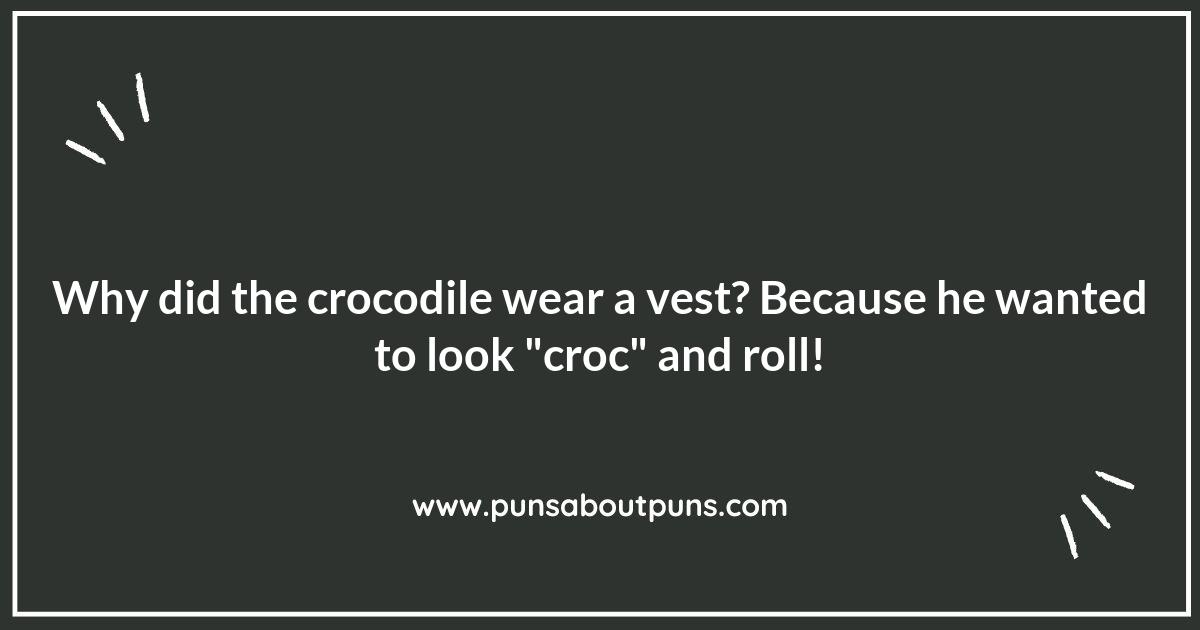 Crocodile Puns: A Splash of Laughter for Everyone