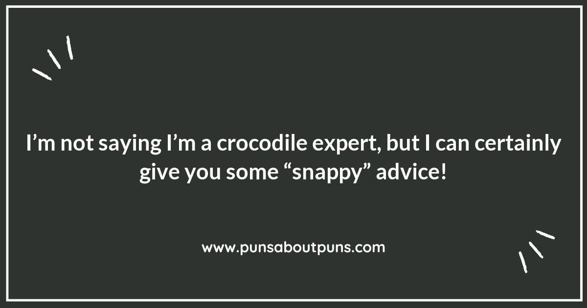 Crocodile Puns for Your Next Party Theme