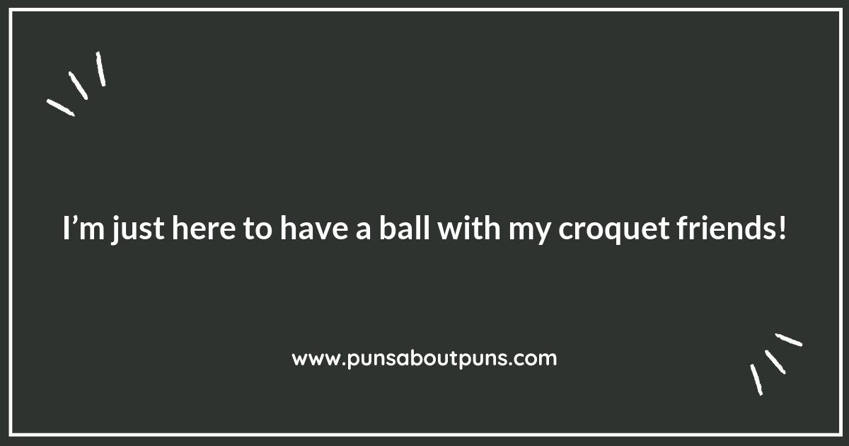 Croquet Puns to Make You the Life of the Party