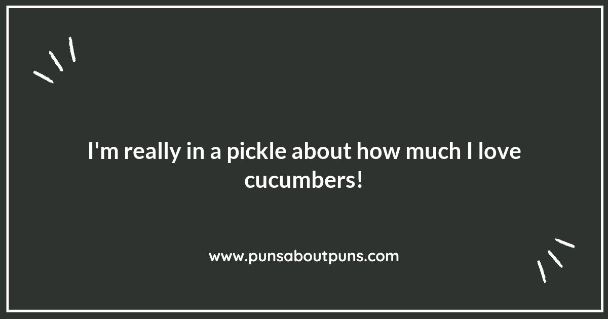 Cucumber Puns: The Perfect Snack for Your Funny Bone Cucumber Puns: The Perfect Snack for Your Funny Bone