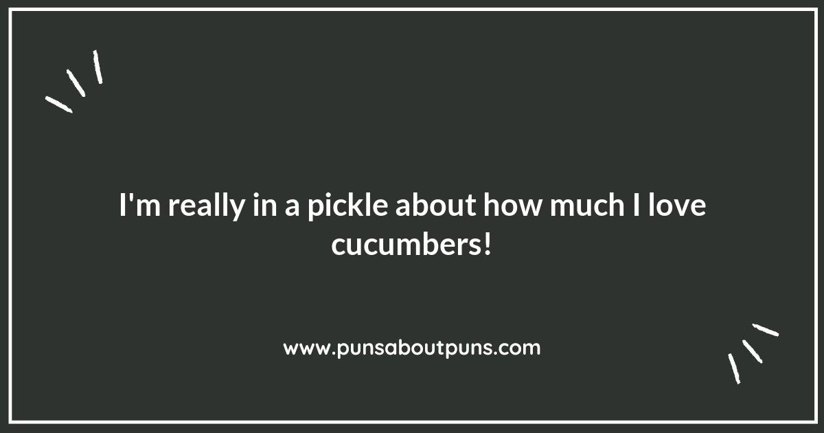 Cucumber Puns: The Perfect Snack for Your Funny Bone