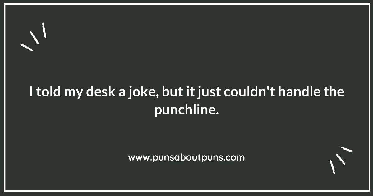 Desk Puns That Will Keep You Smiling All Day