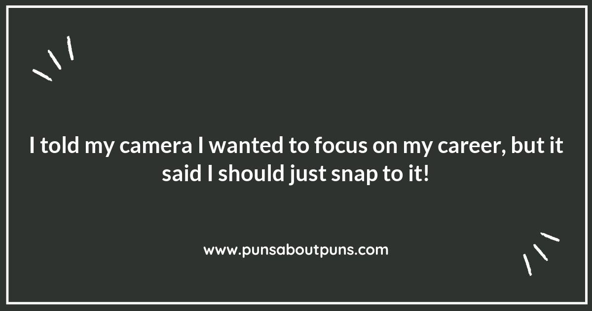 Developing Laughs: A Gallery of Funny Photographer Puns