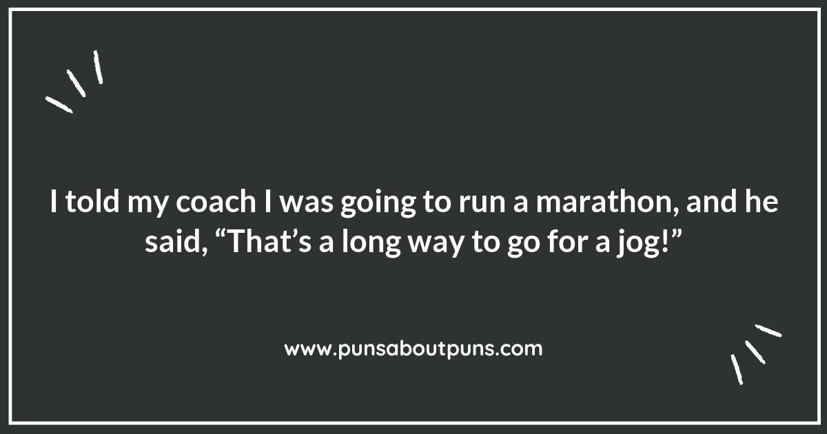 Distance Running and Laughing: Track and Field Puns Galore