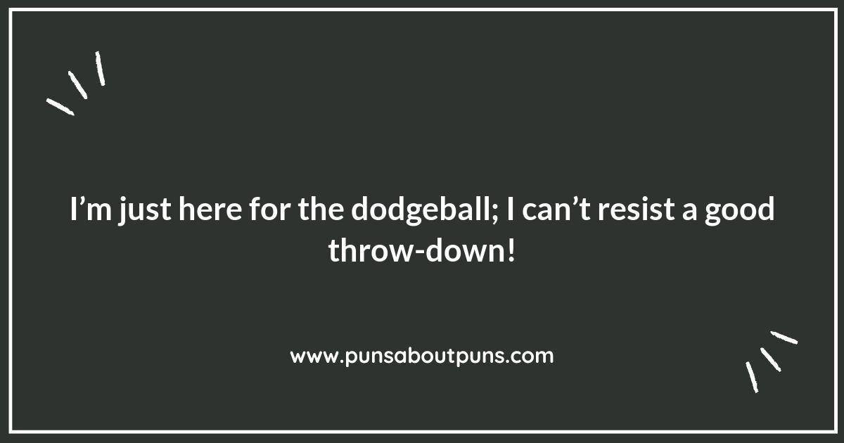 Dodgeball Puns: The Ultimate Game Changer