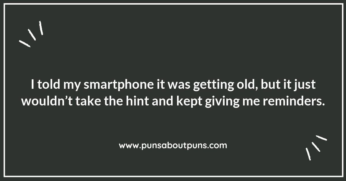 Don't Miss These Trending Smartphone Puns