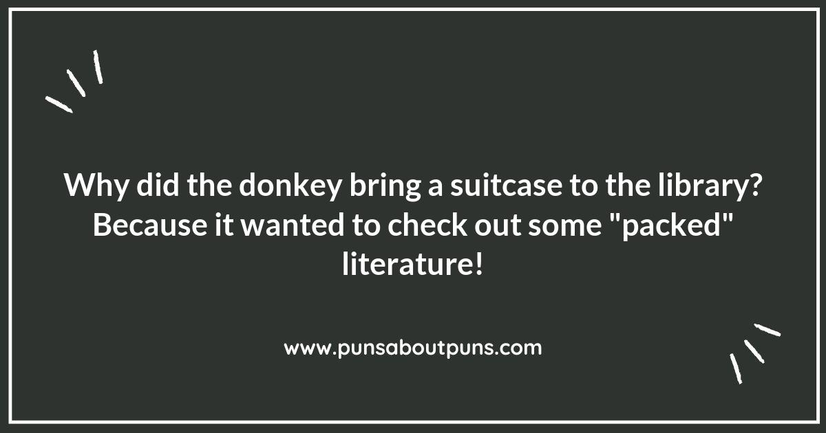 Donkey Puns in Literature: A Trotting Tradition