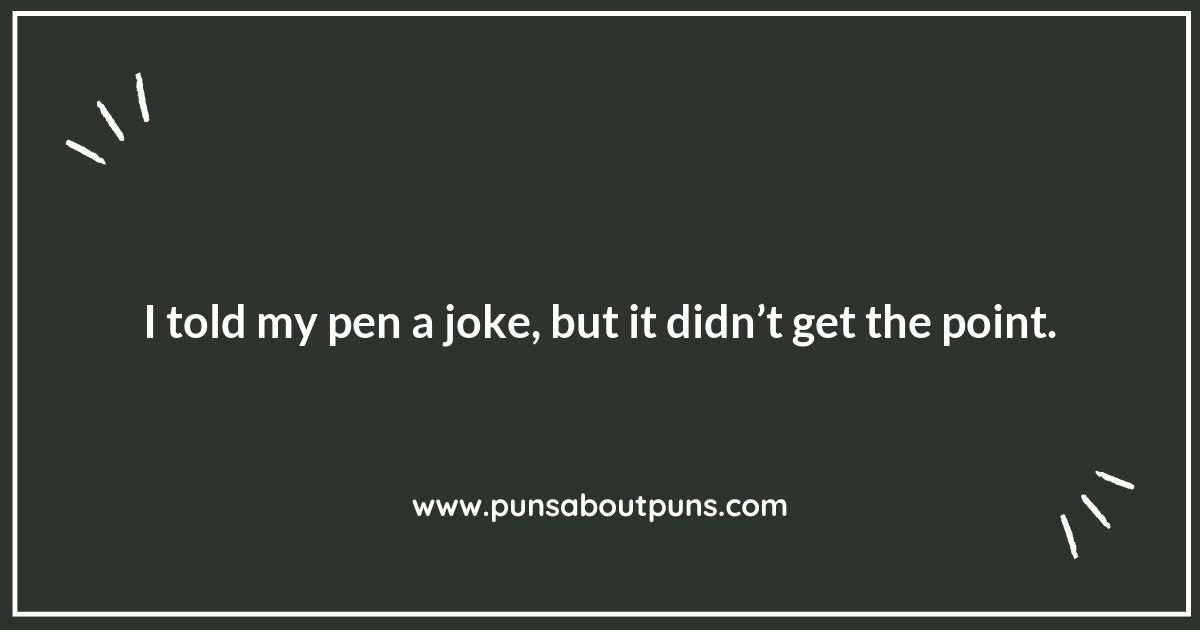 Doodle Your Day Away with These Pen Puns