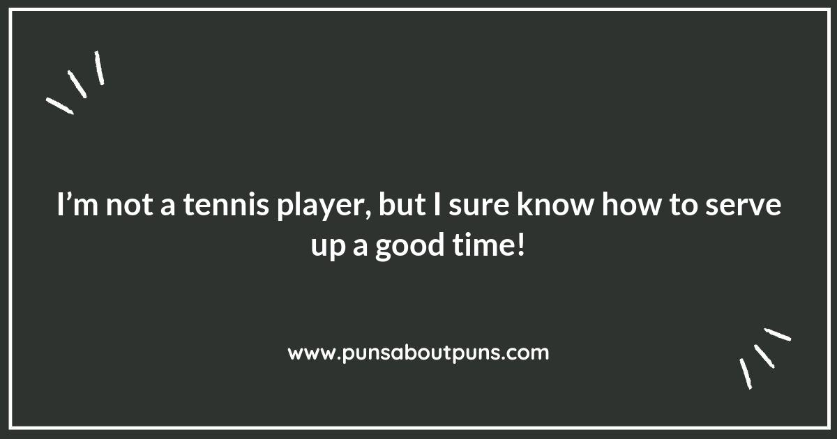 Doubles the Fun: Tennis Puns for Every Occasion