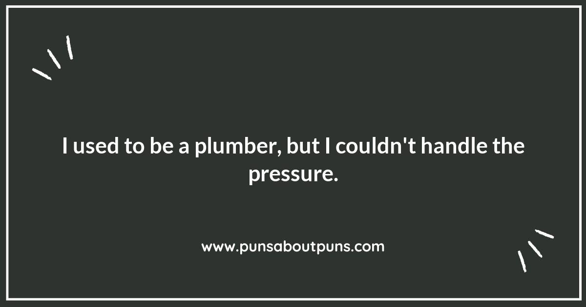 Draining the Humor: Witty Plumber Puns That Flow Smoothly