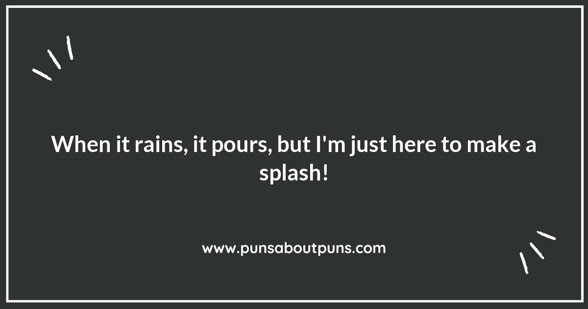 Drip Drop! Dive into These Fun Rain Puns