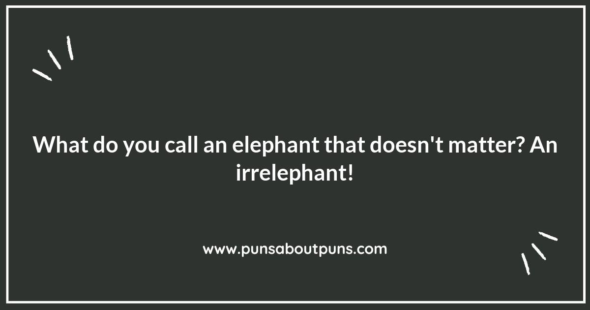 Elephant Puns That Will Make You Trunk with Laughter