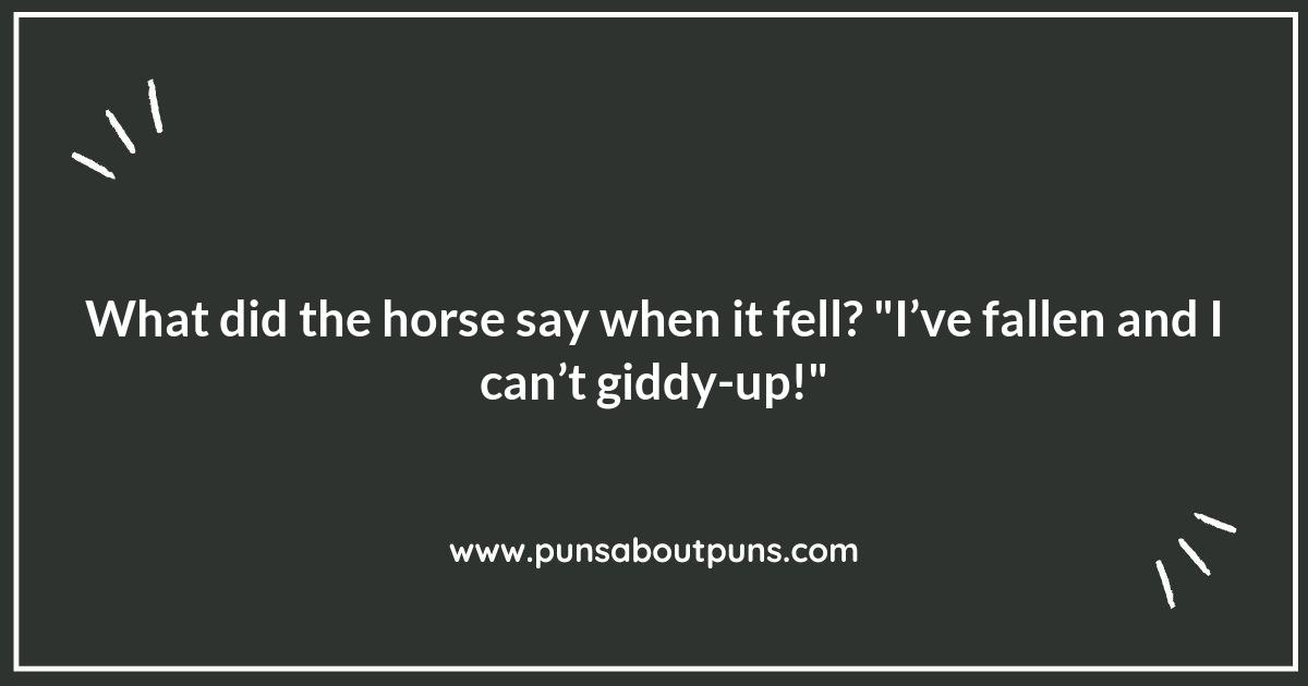 Equestrian Puns: Galloping Into Laughter