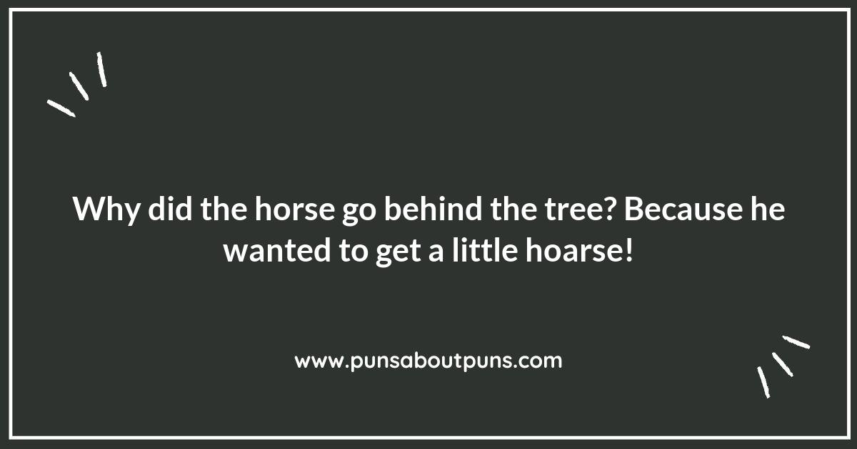 Equestrian Puns: Reining in the Fun