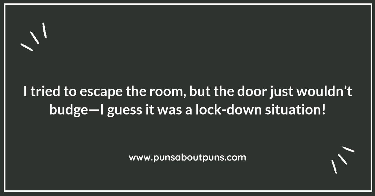 Escape Rooms Puns: A Doorway to Fun and Laughter