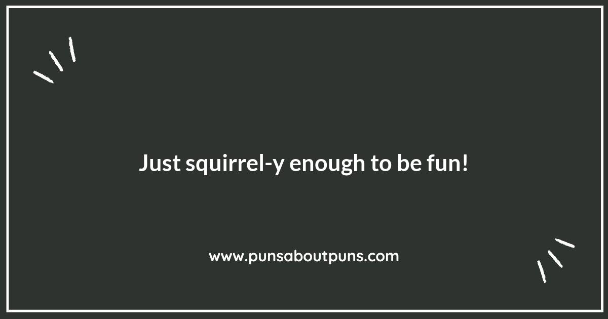 Exploring the Best Squirrel Puns for Social Media