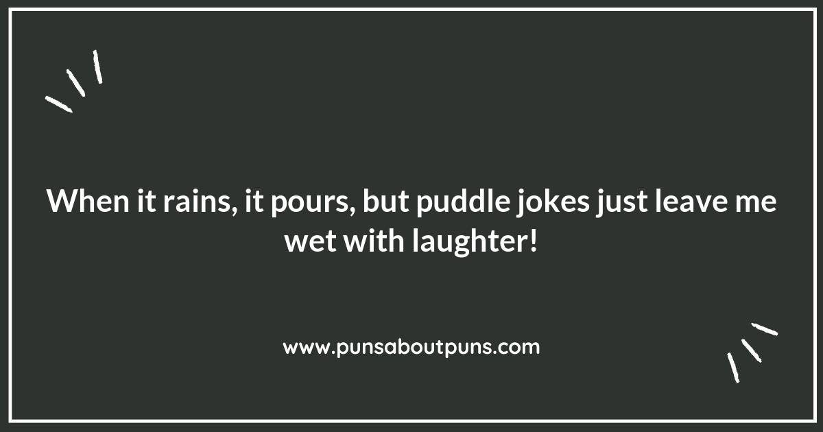 Exploring the Depth of Puddle Puns: A Comedic Dive