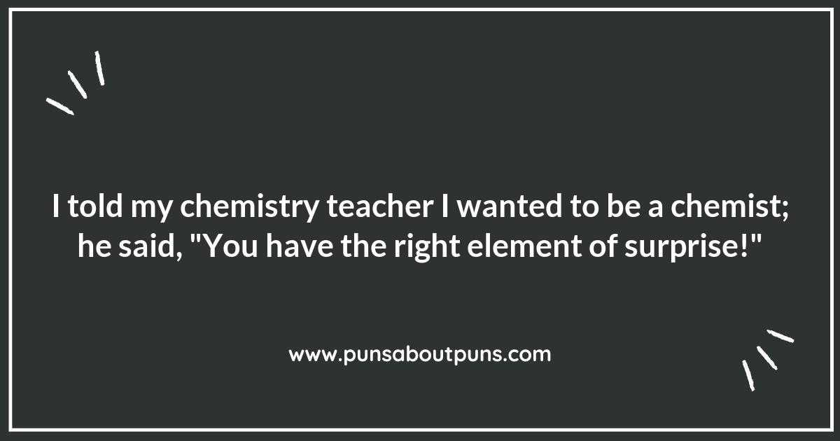 Explosive Laughter: Chemistry Puns That Pack a Punch