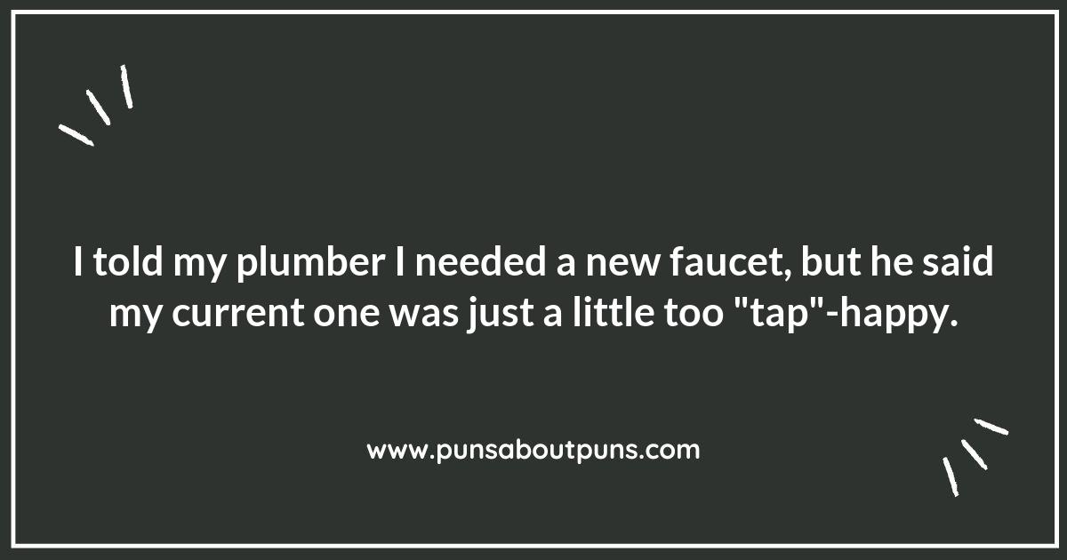 Faucet Your Laughs: Punny Plumber Jokes to Brighten Your Day