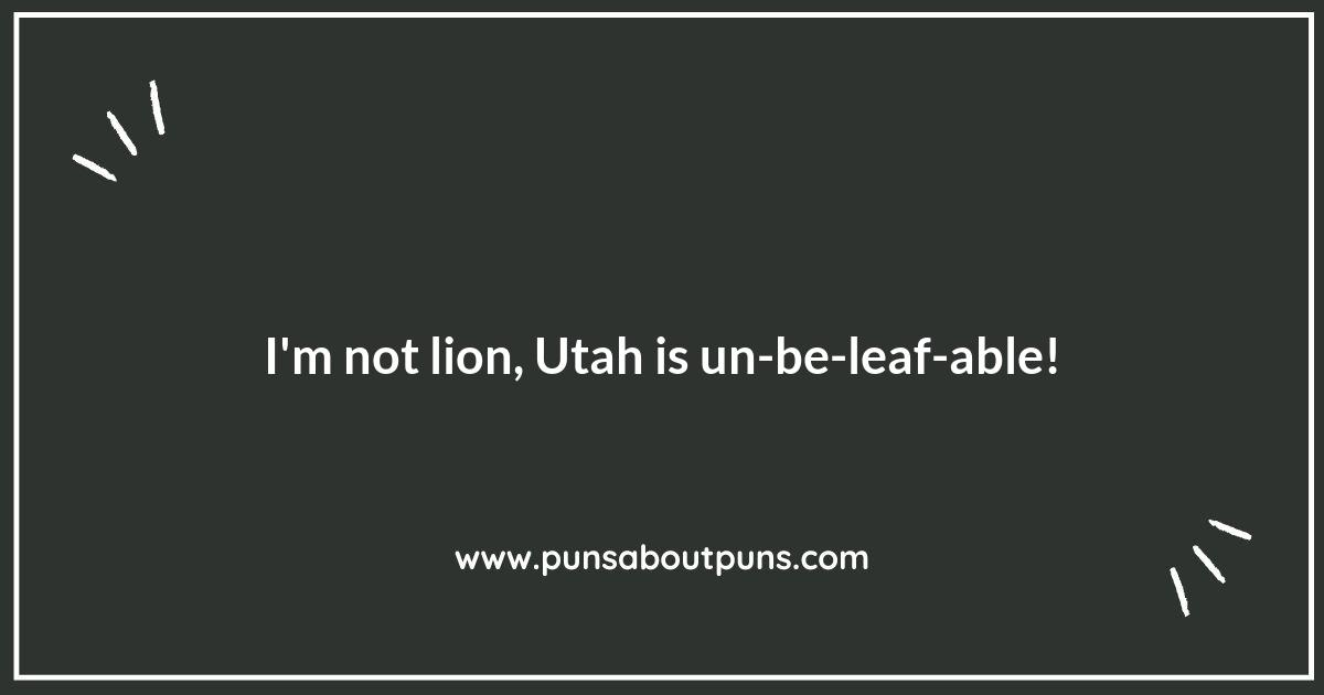 Feeling Utah-mazing: Puns That Capture the Spirit of the State