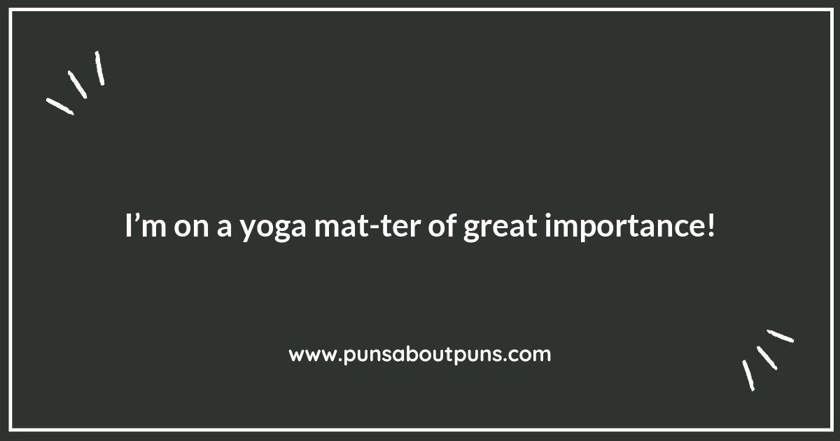 Finding Your Zen with Hilarious Yoga Puns