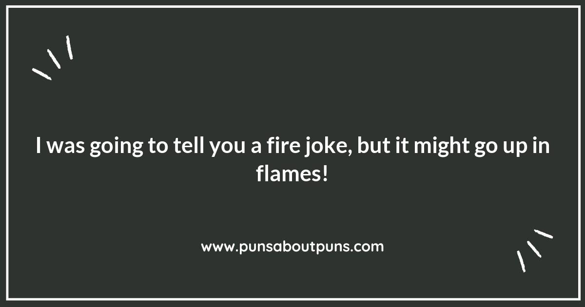 Flame-On: Hilarious Fire Spinning Puns You’ll Love