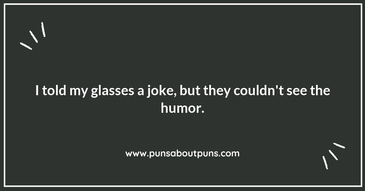 Frame Your Thoughts: Hilarious Glasses Puns to Share