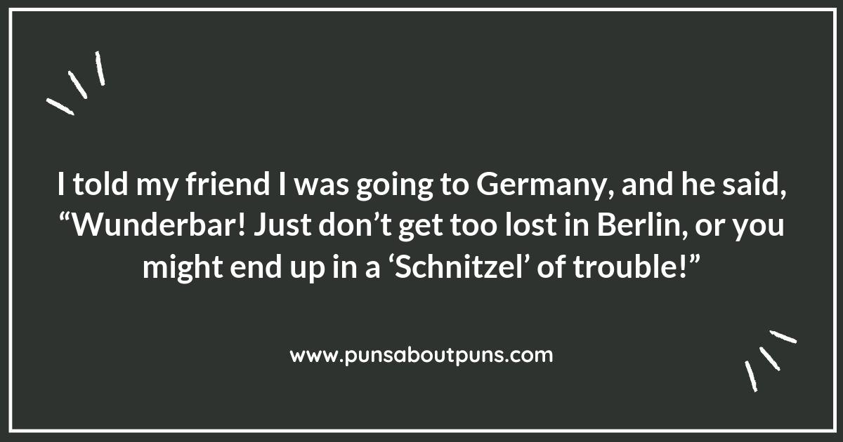 From Berlin to Bavaria: Germany Puns Galore